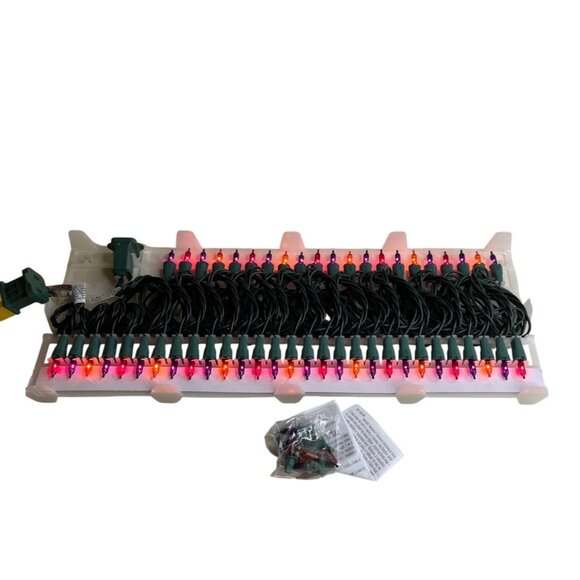 GKI Bethlehem Renaissance Christmas Red Purple Gold Theme String Light Set NIB - Picture 2 of 7